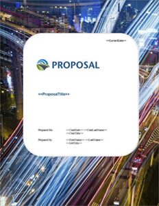 proposal pack infrastructure #1 - business proposals, plans, templates, samples and software v20.0