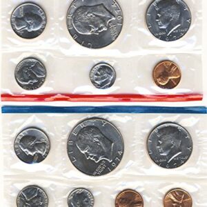 1974 US 13 Piece Mint Set In original packaging from US mint Uncirculated