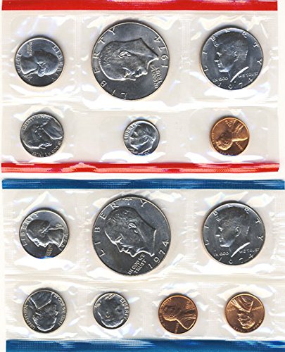 1974 US 13 Piece Mint Set In original packaging from US mint Uncirculated