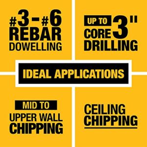 DEWALT 60V MAX Cordless Hammer Drill, 1-9/16 in., Tool Only (DCH481B)