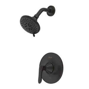 pfister weller shower only trim kit, valve not included, 1-handle, 2-hole install, tuscan bronze finish, lg897wry