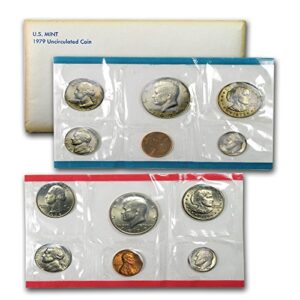 1979 us 12 piece mint set in original packaging from us mint uncirculated