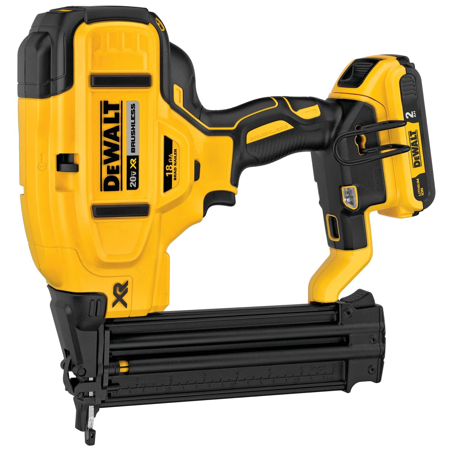 DEWALT 20V MAX* Cordless Brad Nailer Kit, 18GA (DCN680D1)