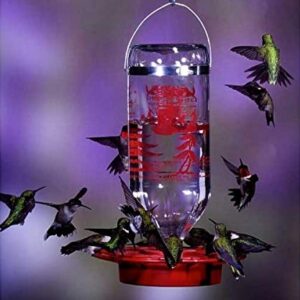 2 Pack of Best-1 Glass Hummingbird Feeders, 32 oz. Each