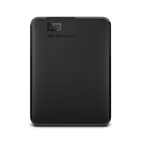 WD 3TB Elements Portable External Hard Drive, USB 3.0, Compatible with PC, Mac, PS4 & Xbox - WDBU6Y0030BBK-WESN