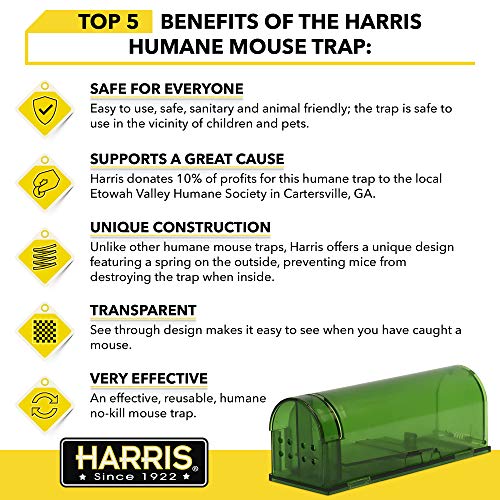 Harris Humane Mouse Trap, Catch & Release