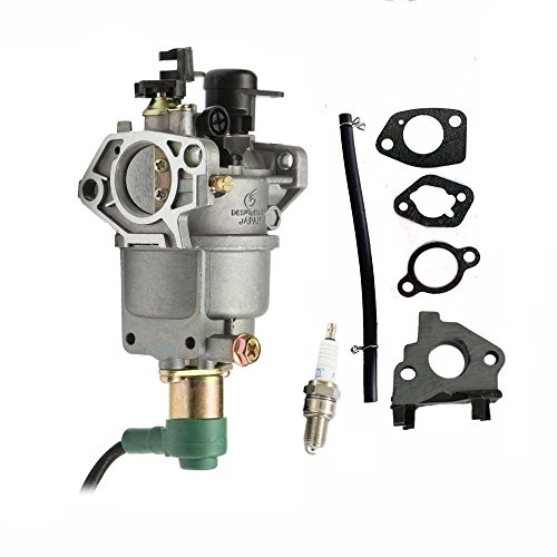 Janrui Carburetor Carb for Honda EB3500 EB3500X EB3800 EM3500X EM3500SX EM3800SX EW140 with Gasket Spark Plug