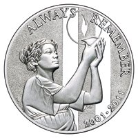 2011 w september 11 national medal proof us mint