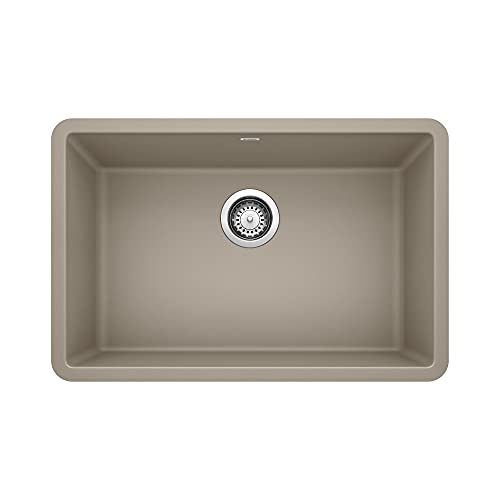 BLANCO, Truffle 522432 PRECIS SILGRANIT Single Bowl Undermount Kitchen Sink