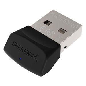 sabrent usb bluetooth 4.0 micro adapter for pc [v4.0 class 2 with low energy technology] (bt ub40)