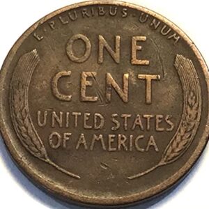 1914 S Lincoln wheat cent Penny Seller Very Fine