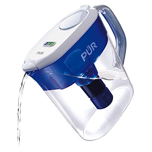 PUR PLUS Water Pitcher Filtration System, 11 Cup – PUR Water Filter Pitcher, PPT111W