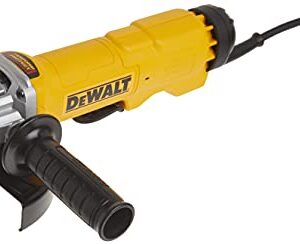 DEWALT Angle Grinder Tool, 6-Inch, Paddle Switch with No Lock-On, 13-Amp (DWE43144N) , Yellow