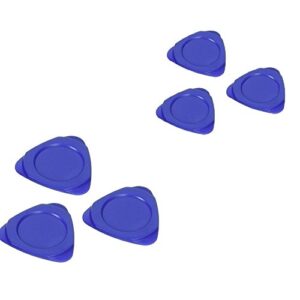 Fixinus 10 Pieces Universal Triangle Plastic Pry Opening Tool for iPhone Mobile Phone Laptop Table LCD Screen Case Disassembly Blue Guitar Picks