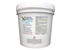sider pool plaster patch and repair - 20 lb - white