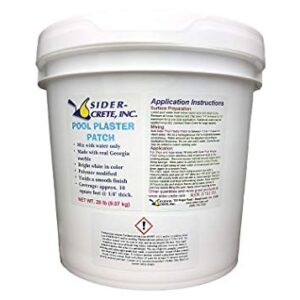 Sider Pool Plaster Patch and Repair - 20 lb - White