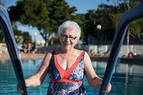 Rail Runners Blue In-ground Swimming Pool Ladder & Handrail Cover | 8-Ft-by-1.9-Inches Diameter Piece | Slip Resistant Grip | Keeps Railings Cool in The Sun | Durable Nylon Material