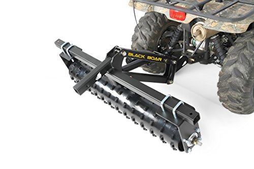 Black Boar ATV/UTV Cultipacker Implement, Breaks Up Clods, Packs Down Loose Soil and Forces Seed Bed (66009)