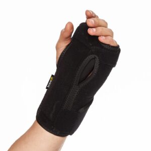 braceup carpal tunnel wrist brace night support lightweight splint with cushioned pads, night sleep wrist support brace for pregnancy, hand support, and tendonitis arthritis pain relief