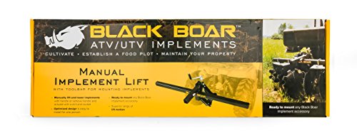 Camco Black Boar ATV/UTV Manual Implement Lift, 50 Inches (66013)