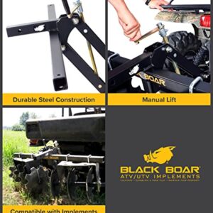 Camco Black Boar ATV/UTV Manual Implement Lift, 50 Inches (66013)