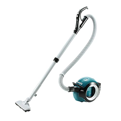 Makita DCL501Z 18V LXT Lithium-Ion Brushless Cordless Cyclonic Canister HEPA Filter Vacuum, Tool Only