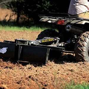 Black Boar ATV/UTV Scrape Blade Implement, Adjusts 0, 7.5 or 15 Degrees in Either Direction, Use to Cultivte, Establish Food Plot, Maintain Your Land (66005)