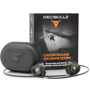 decibullz - custom molded percussive filters, custom molded hearing protection