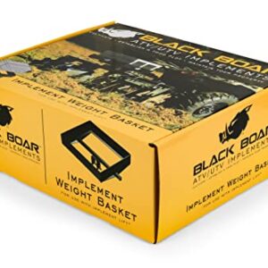 Black Boar UTV Basket for Adding Additional Weight to ATV Implements (66006)