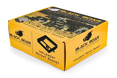 Black Boar UTV Basket for Adding Additional Weight to ATV Implements (66006)