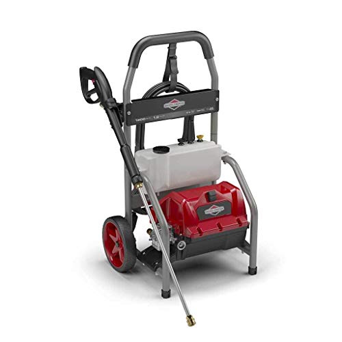 BRIGGS & STRATTON 20680 Electric Pressure Washer, 1800 psi 1.2 Gallon, Red/Gray/Titanium