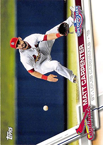 2017 Topps Opening Day #156 Matt Carpenter St. Louis Cardinals Baseball Card