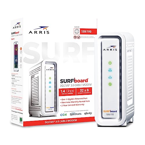 SURFboard Cable Modem SB6190-RB DOCSIS 3.0 - Refurbished