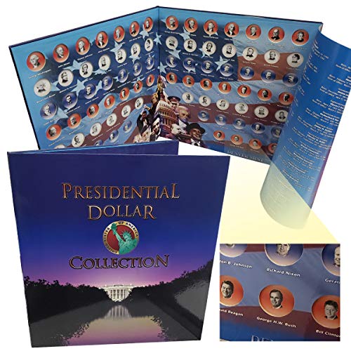 Presidential Dollar Folder: Complete Philadelphia and Denver Mint Collection