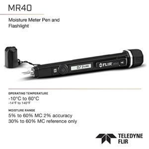 FLIR MR40 - Moisture Pen - with Built in 40 Lumens Flashlight