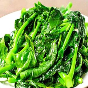 Big Pack - (1,500) Chinese Broccoli, Kailan GAI LAN Seeds - Used in Cantonese Cuisine - Non-GMO Seeds by MySeeds.Co (Big Pack - Kai LAN)