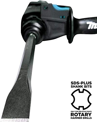 Makita 3 Piece - SDS-Plus Chisel & Point Bit Set for SDS+ Rotary Hammers - Aggressive Demolition for Concrete & Tile