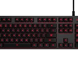 Logitech G413 Backlit Mechanical Gaming Keyboard with USB Passthrough – Carbon