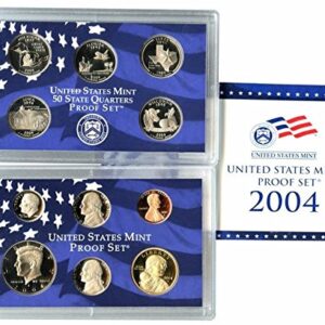 2004 S 11 Piece set Proof in original packaging from US mint Proof