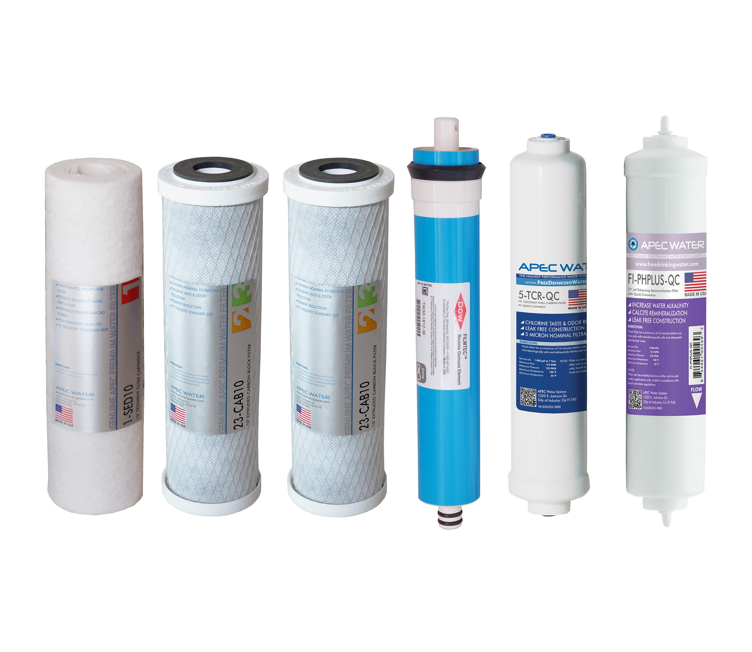 APEC Water Systems FILTER-MAX-PH Water Filter Replacement