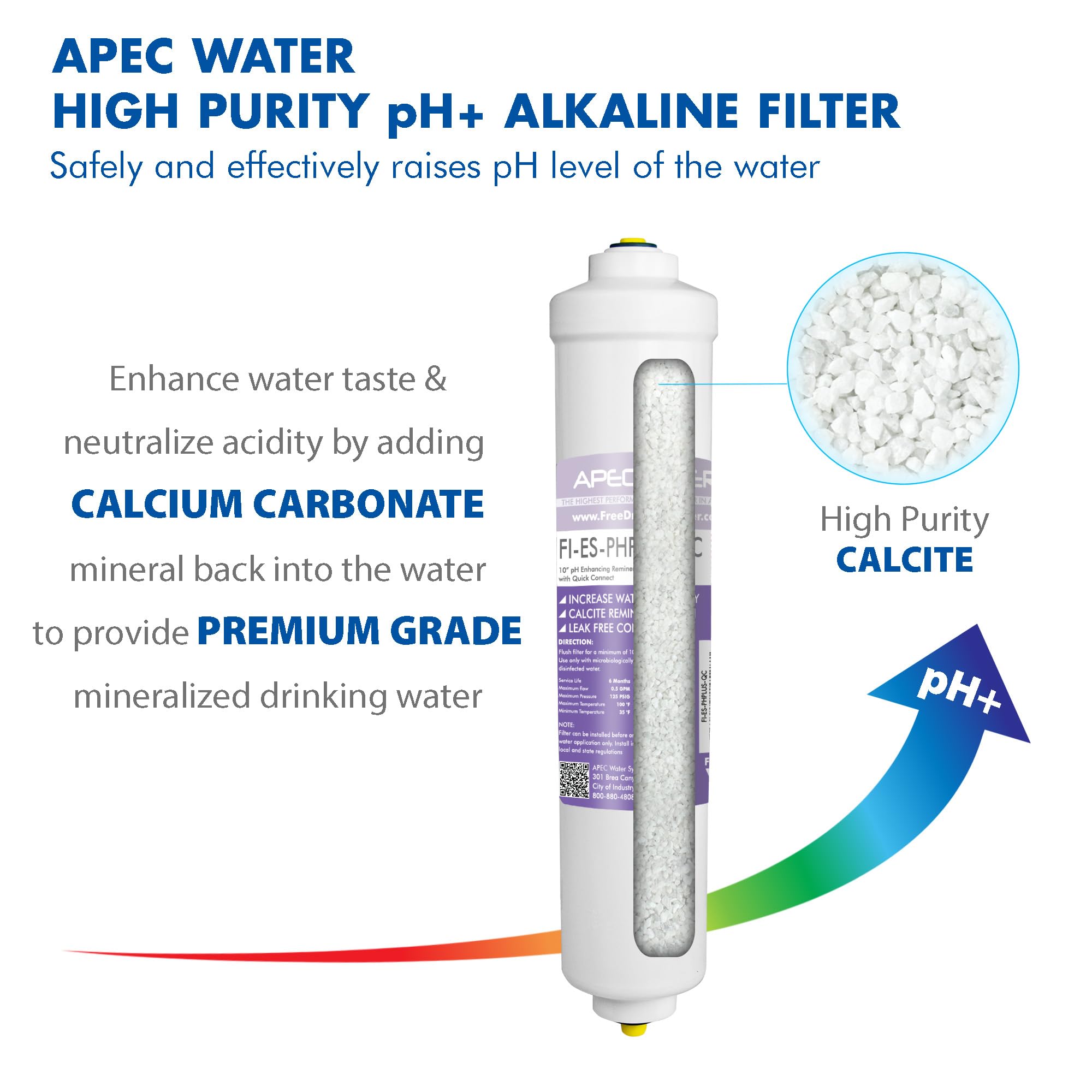 APEC Water Systems FILTER-MAX-PH Water Filter Replacement