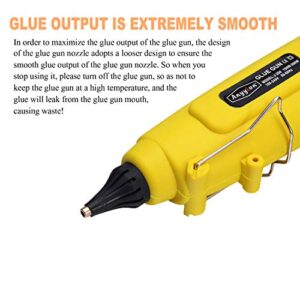 Anyyion 300W Industrialt Glue Gun – High Output Professional Adjustable Switch – Professional Grade Hot Glue Gun for Carpentry, Repairs & Remodeling