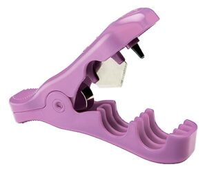 rain bird hptcx drip irrigation 2-in-1 combination tubing cutter/hole punch tool , purple
