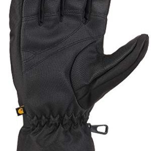 Carhartt Men's WP Waterproof Insulated Glove, Black/Grey, XX-Large