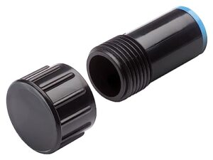 rain bird cep710x drip irrigation easy fit compression end plug and system flush fitting, .710" diameter