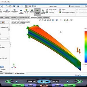 SOLIDWORKS 2017: FEA Made Simple – Video Training Course