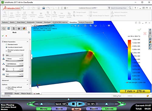 SOLIDWORKS 2017: FEA Made Simple – Video Training Course