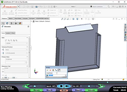 SOLIDWORKS 2017: Sheet Metal Design – Video Training Course