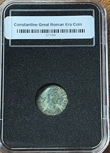 . ancient coin roman empire constantine the great condition cleaned