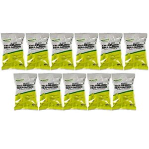 rescue! yellowjacket attractant cartridge (10 week supply) – for rescue! reusable yellowjacket traps - (11 pack)